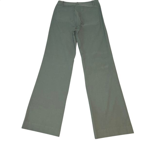 NWT J.Crew Lizzie High-Rise Wide-Leg Pants 28T Pale Green Linen Blend - Picture 5 of 7
